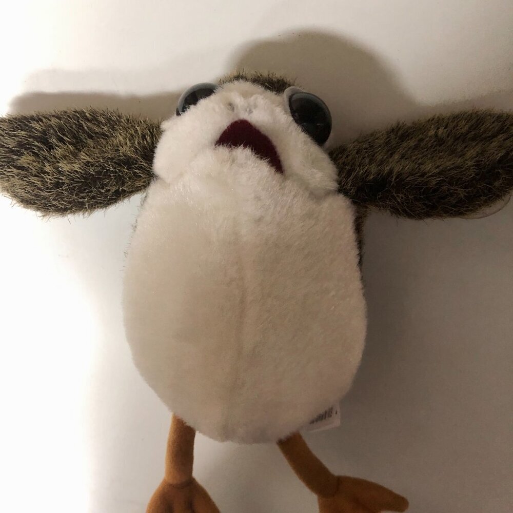 STAR WARS THE LAST JEDI PORG PLUSH BIRD CREATURE 8 INCH TOY SEVEN20 DISNEY - Picture 2 of 4